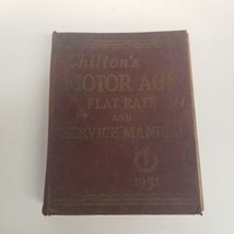 Chilton&#39;s Motor Age Flat Rate &amp; Service Manual 1951, Hardcover - £27.59 GBP