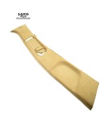 MERCEDES W221 S-CLASS RIGHT B PILLAR SEAT TRIM COVER PANEL TAN SUEDE/AMG - $67.82 CAD