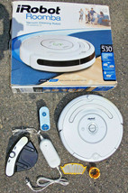 iRobot Roomba 530 Vacuum Cleaning Robot Complete in Box for Parts or Repair - £93.44 GBP
