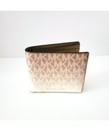 Michael Kors Cooper Billfold ID Wallet Bifold Husk MK Ombre Logo - $754.49 MXN