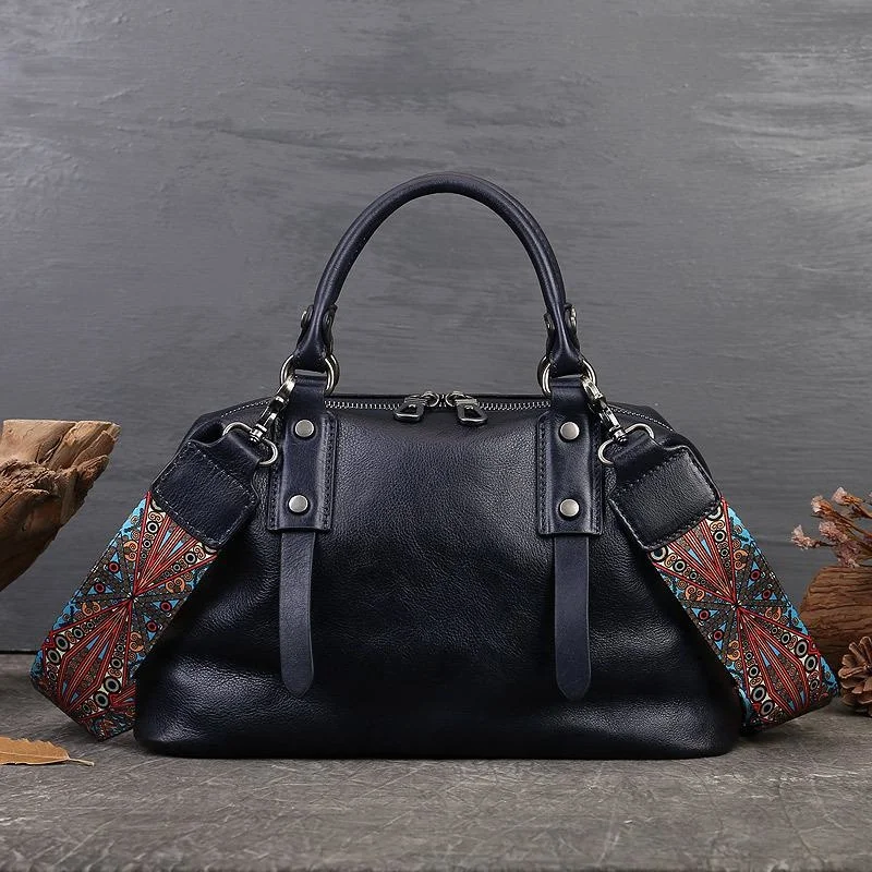 Leather Shoulder Bags For Women Handbags 2024  Luxury  Vintage Lady Handbag Ca