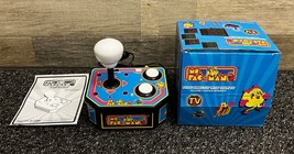 Ms Pac-Man Plug &amp; Play Retro TV Arcade Game - MSI Vintage 1993 - £15.20 GBP