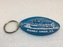 Vintage Promo Key Ring Ausable Charm Keychain New York Ancien Porte-Clés N.Y. Us - £5.82 GBP