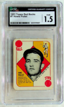 1951 Topps Red Backs - Howie Pollet #7 - CGC #1.5 - Fair - £14.73 GBP