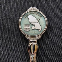 Martinique Spain Souvenirs Spoon with Crest Silver Plated - $4.74