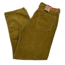 Levis Corduroy Pants Mens 31x30 Low Pro Brown Relaxed Straight Leg Mid R... - $34.35