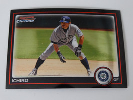 2010 Bowman Chrome #129 Ichiro Seattle Mariners Baseball Card - £0.77 GBP