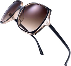 The Fresh Women&#39;s Square Jackie O Hybrid Butterfly Fashion Sunglasses - ... - $31.67