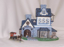 PartyLite &quot;The Candle Shoppe&quot; Olde World Village Bisque Porcelain Retired - £19.42 GBP