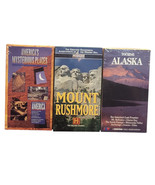 Lot of 3 New VHS America’s Mysterious Places, Mount Rushmore, Touring Al... - $27.08 CAD