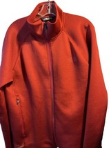 The North Face Men’s L Red Long Sleeve Full Zip Polyester Blend Jacket - $39.60