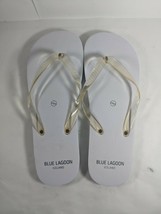 Blue Lagoon Iceland Size 45-46 12 US light gray Flip Flop Synthetic Men Shoes - £10.32 GBP