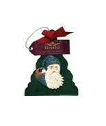 Belsnickle Enesco Retro Santa Claus Face Lapel Pin With Christmas Tree O... - $11.40