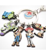 Disney Parks Toy Story Keychain Set Bag Charm New - $28.99
