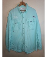 Columbia PFG University Of Arkansas KAPPA DELTA Blue Mens Large vented F... - $444.00 MXN