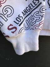 Authentic Guess Los Angeles &quot;All Over Print&quot; Logo Sweatshirt Men&#39;s M Classic - £16.60 GBP