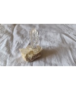 Natural White Himalayan samadhi quartz Clear Pointed Pcs 38gm - £15.62 GBP