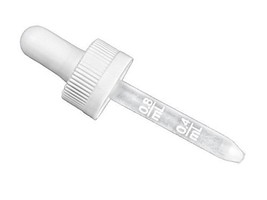 Plastic Eye Droppers with 20/400 Finish, Fine Ribbed Child Resistant Clo... - £7.96 GBP