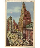 1941 Vintage Post Card, Paramont &amp; Times Bldg, Times Square, New York City - £7.69 GBP