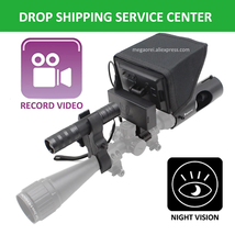 Night Vision 720p Video Recording Camera VCR Scopes Optics Sight 850nm Infrared - £128.10 GBP+