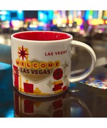 STARBUCKS Las Vegas Nevada 14oz Coffee Mug Cup You Are Here Series Red - $21.99