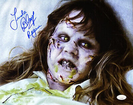 Linda Blair Signé en Bleu 11x14 The Exorciste Photo Regan Inscription JSA - £62.01 GBP
