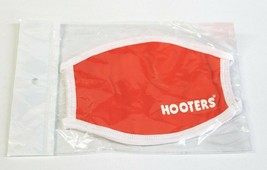 HOOTERS AUTHENTIC FACE MASK - ORANGE AND WHITE - NEW - £14.14 GBP