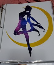 Sailor Moon Purple Art Print 8x10 - $20.00