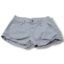 Blank NYC Shorts Size 27 W30&quot;xL3&quot; BLANKNYC Chino Shorts Cuffed Short Shorts Gray - £20.17 GBP