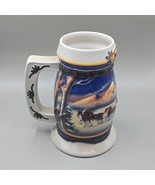 2000 BUDWEISER Stein Collectible &quot;Holiday In the Mountains&quot; Christmas EX - $18.20 CAD