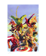 SIGNED X4 Alex Ross Mike Zeck Jim Shooter ~ Sideshow Secret Wars Fine Ar... - $692.99