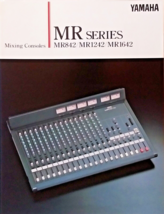 Yamaha MR Series MR842 MR1242 MR1642 Mixing Consoles Original Color Brochure Jpn - £31.63 GBP