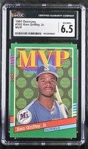 Ken Griffey Jr 1991 Donruss Baseball Card #392 Graded CGC 6.5 - £11.03 GBP