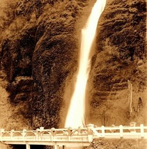 RPPC Horsetail Falls Columbia River Highway Oregon OR UNP DOPS Postcard - £2.63 GBP