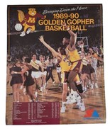 1989-90 Minnesota Golden Gophers Basketball Poster - Schedule - Super Am... - £16.27 GBP
