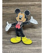 DISNEY PIN MICKEY MOUSE IN BLACK TUX SUIT WEARING YELLOW SHOES WELCOME - $5.93