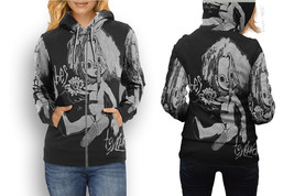 Babes In Toyland   All Over Print Zipper Hoodie for Women - £22.26 GBP