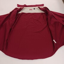 Wrangler Premium Quality Denim Shirt L Men's Red Long Sleeve Button Up RN#130273 image 10