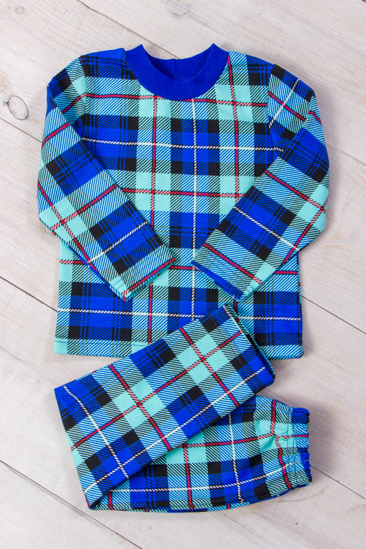 Pajama Set (boys), Winter,  Nosi svoe 6076-024-4 (klitynka-miata) - $29.56