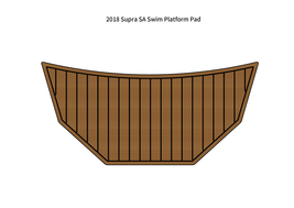 2018 Supra SA Swim Platform Step Mat Boat EVA Faux Foam Teak Deck Flooring Pad - £224.57 GBP