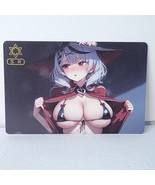 Sakamata Chloe Waifu Card Anime Girl Wall Art Oversized Board A5 - $419.78 MXN