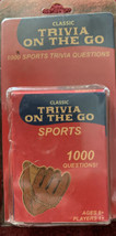 Trivia On The Go Sports Trivia Questions Card Game 2005 - £12.53 GBP