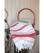 TROY Authentic Turkish Flower Patterned Peshtemal Spa, Gym, Bath Beach T... - $306.93 MXN
