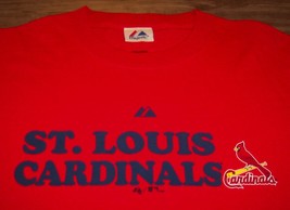 ST. LOUIS CARDINALS MLB BASEBALL T-Shirt  LARGE NEW w/ TAG - £15.53 GBP