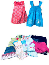 Baby Girls Size 12M Spring Summer Mixed Brands 14 Piece Beachy Boho Clot... - $19.95