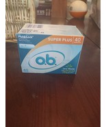 o.b. Original Non-Applicator Tampons Super Plus Absorbency One Pack 40 T... - $40.48 CAD