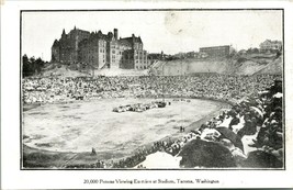 20,000 Persons Viewing Exercises at Tacoma Stadium Washington DB Postcard T15 - £8.10 GBP