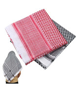 AAP- Islamic Traditional Costumes Plaid Shawl Muslim Shemagh Scarf Arab ... - $353.98 MXN