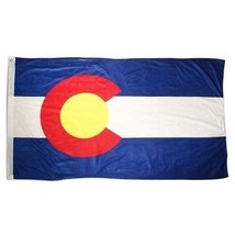 State of Colorado 4x6 Foot Flag Banner (Heavy Duty 150D Super Polyester) - £15.89 GBP