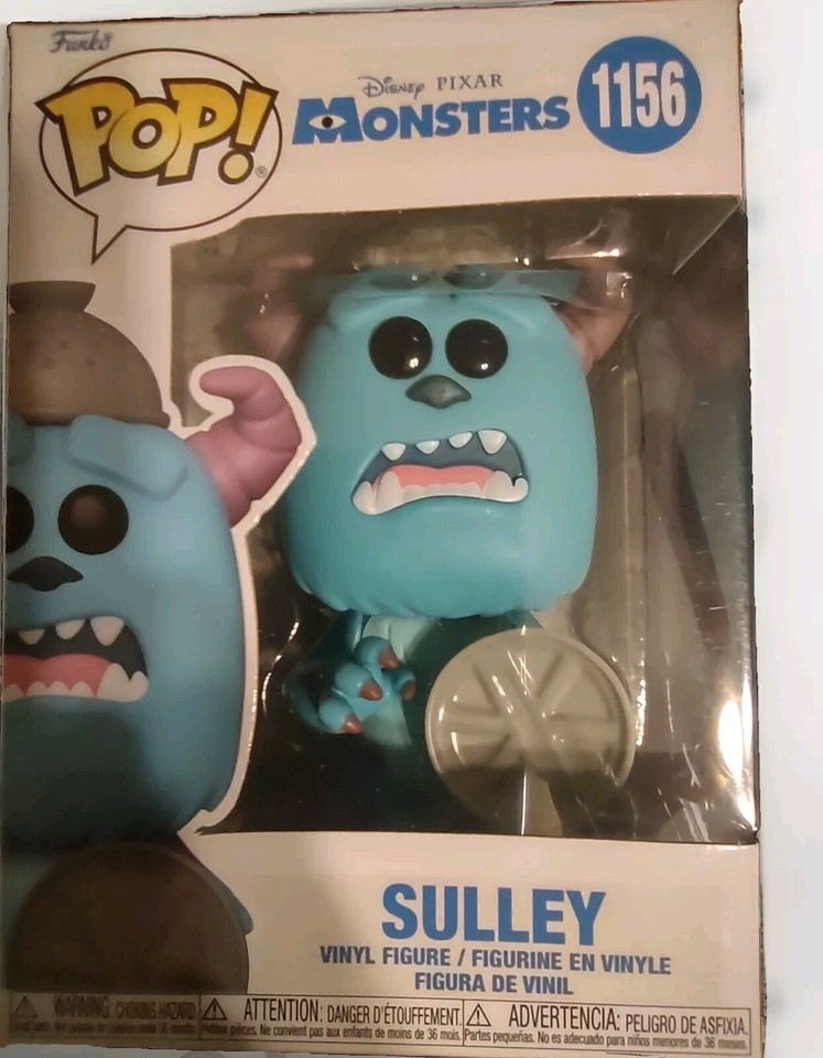 New Funko Pop Disney Monsters Inc 20th Anniversary Sulley With Lid 